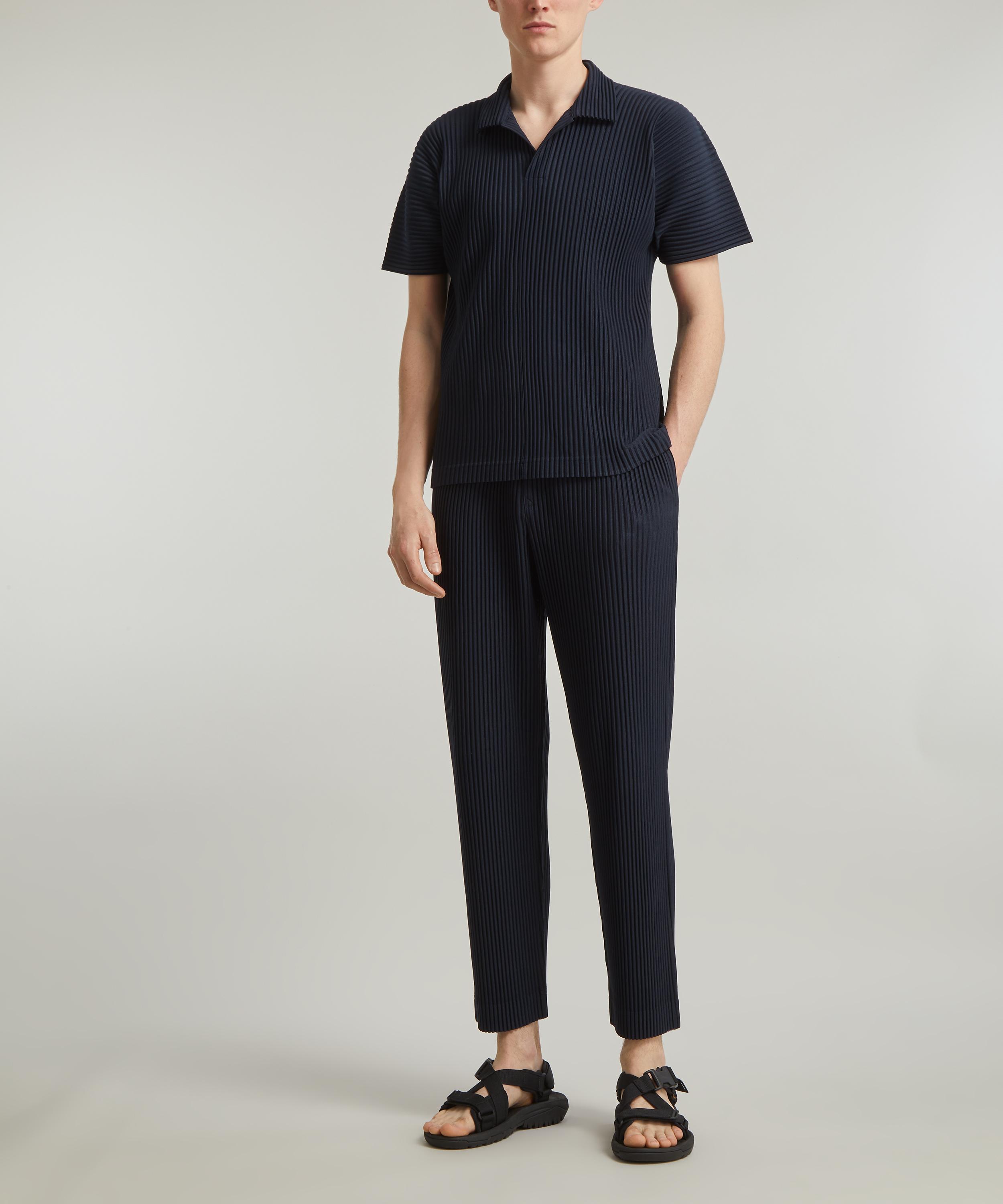 HOMME PLISSÉ ISSEY MIYAKE Basics Pleated Short Sleeve Shirt | Liberty