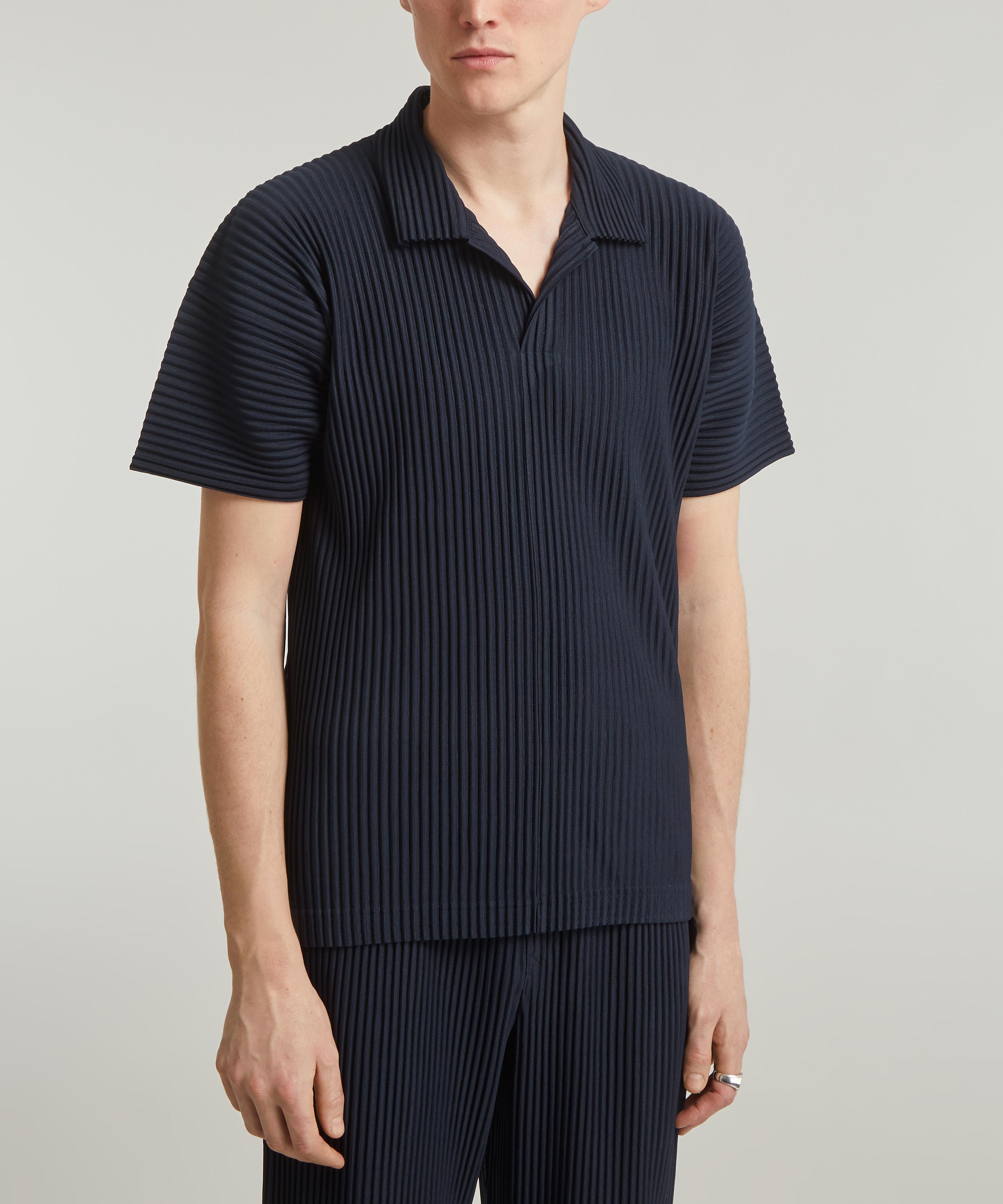 HOMME PLISSÉ ISSEY MIYAKE Basics Pleated Short Sleeve Shirt | Liberty