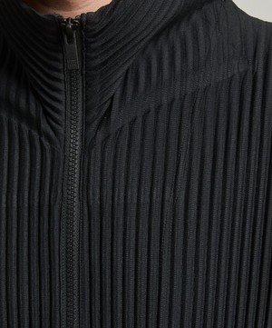 HOMME PLISSÉ ISSEY MIYAKE - Basics Pleated Shirt Jacket image number 4