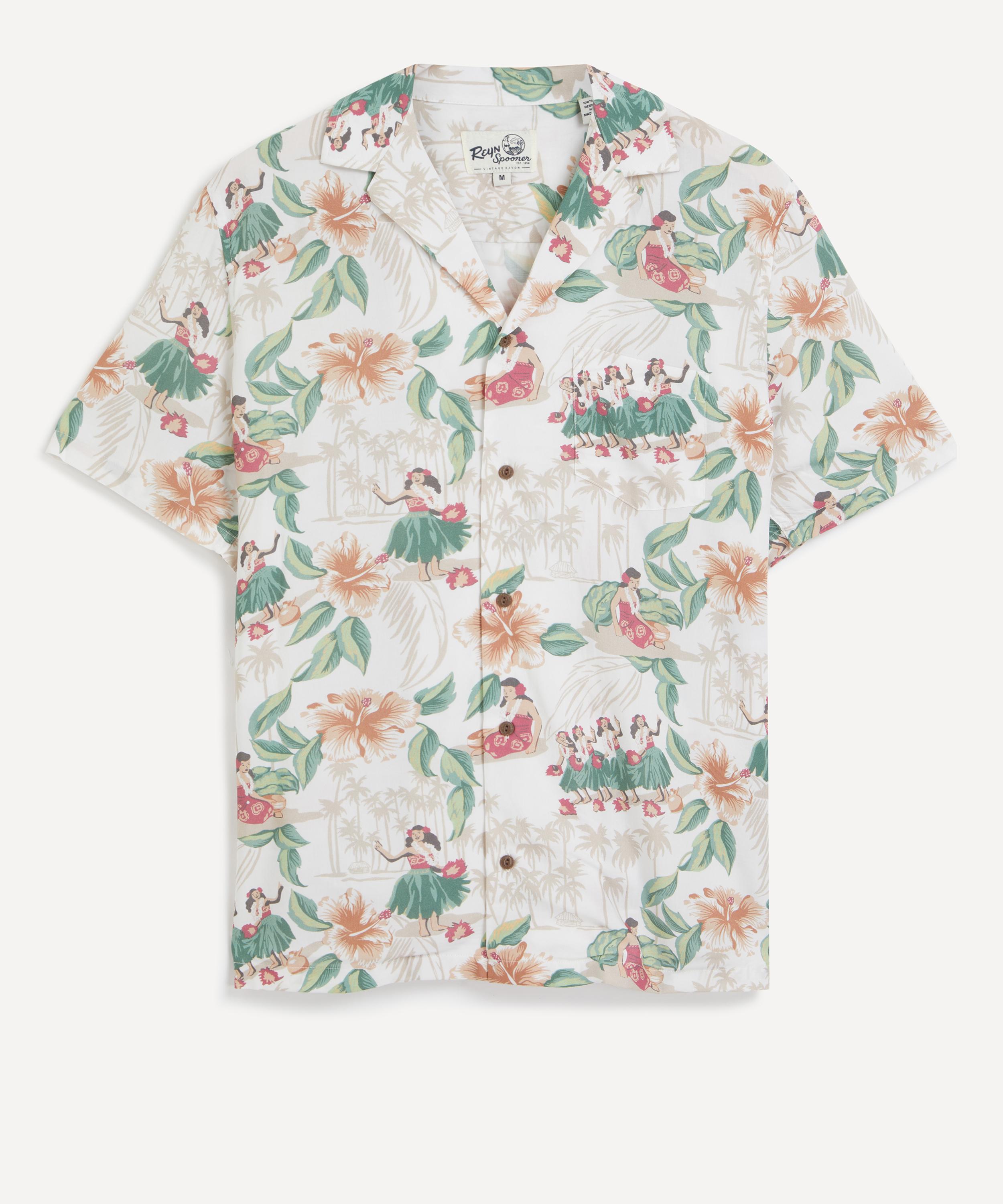 Reyn Spooner - Hula Show Rayon Camp Shirt image number 0