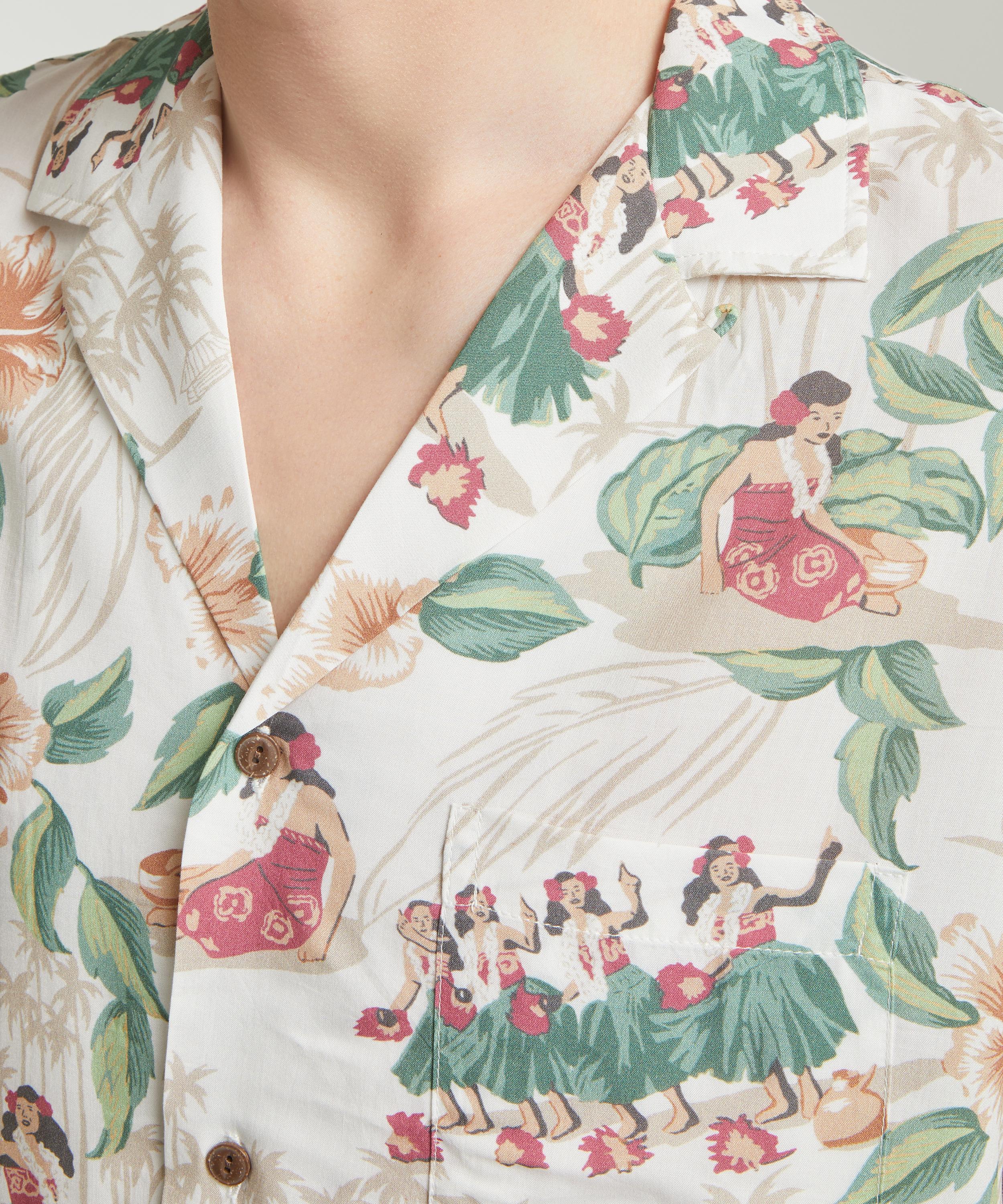 Reyn Spooner - Hula Show Rayon Camp Shirt image number 4