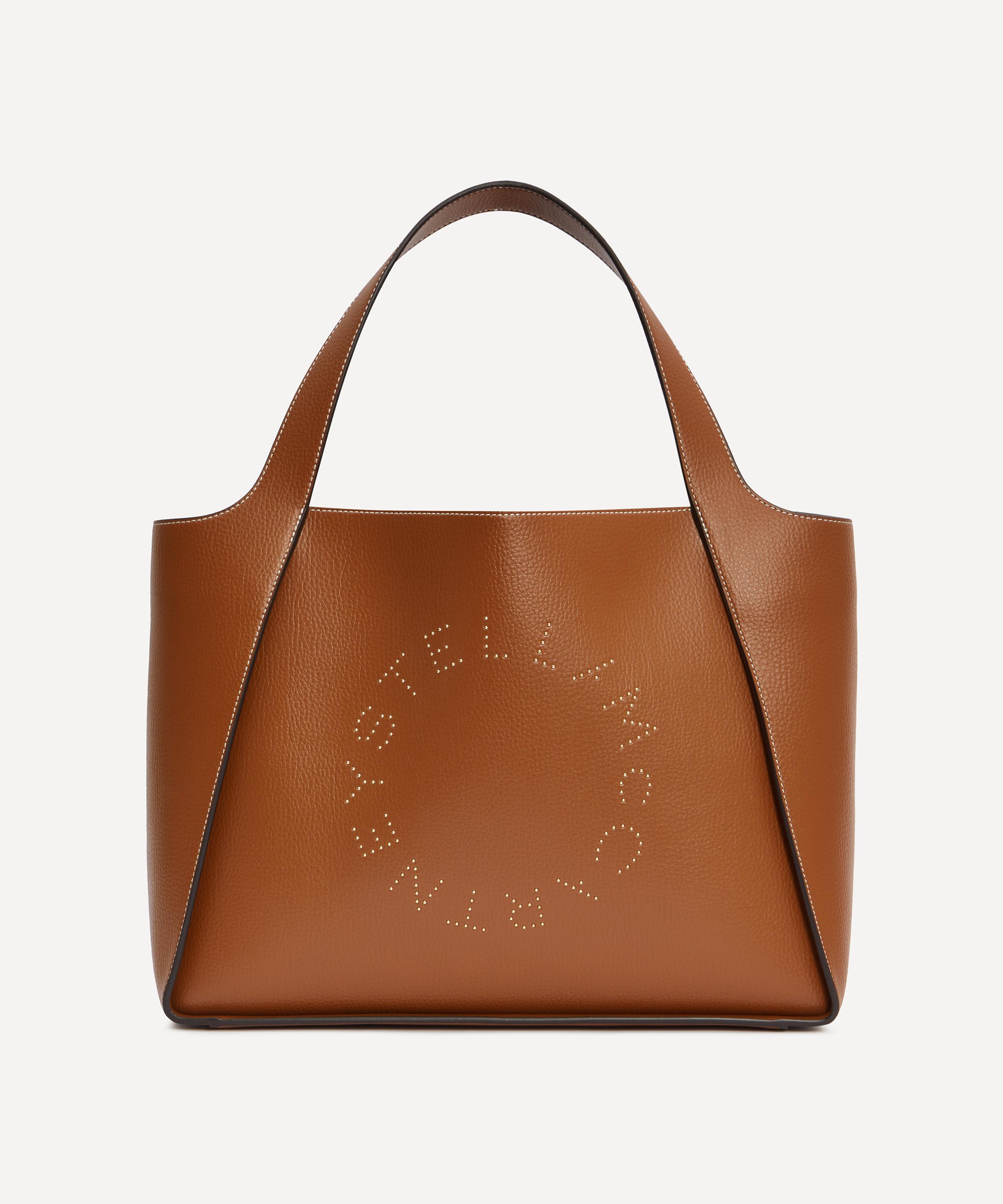 Stella McCartney Stella Logo Faux Leather Tote Bag