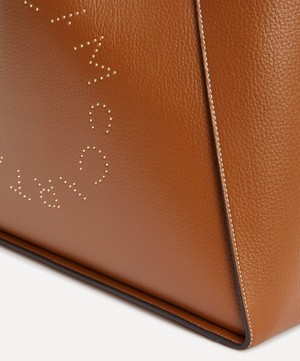 Stella McCartney - Stella Logo Faux Leather Tote Bag image number 4