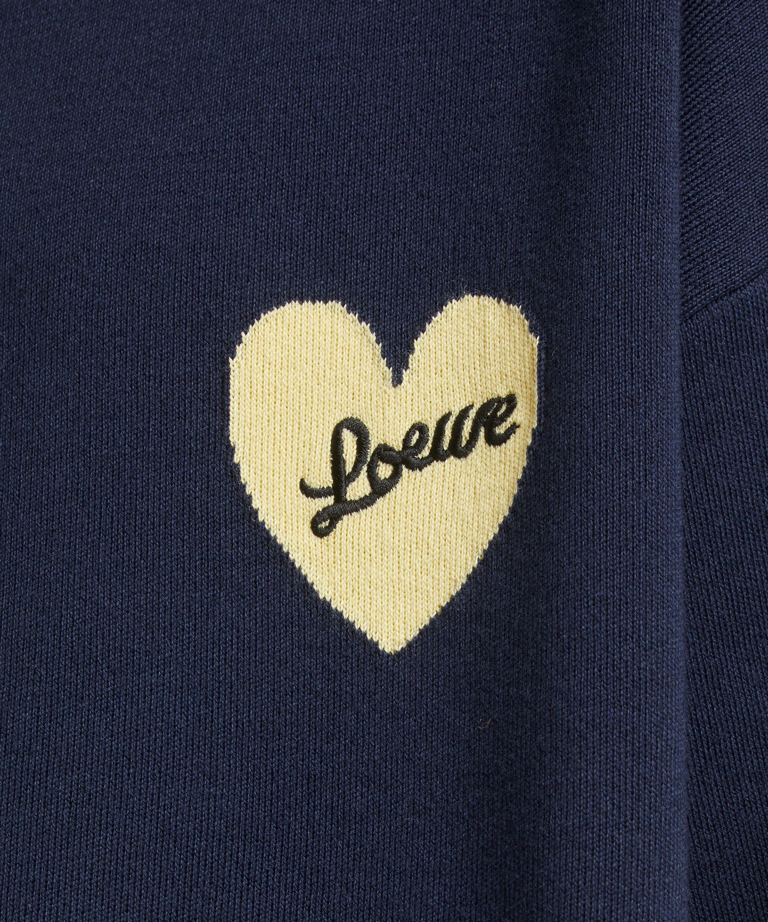 Loewe - Heart Crew-Neck Wool Jumper image number 4