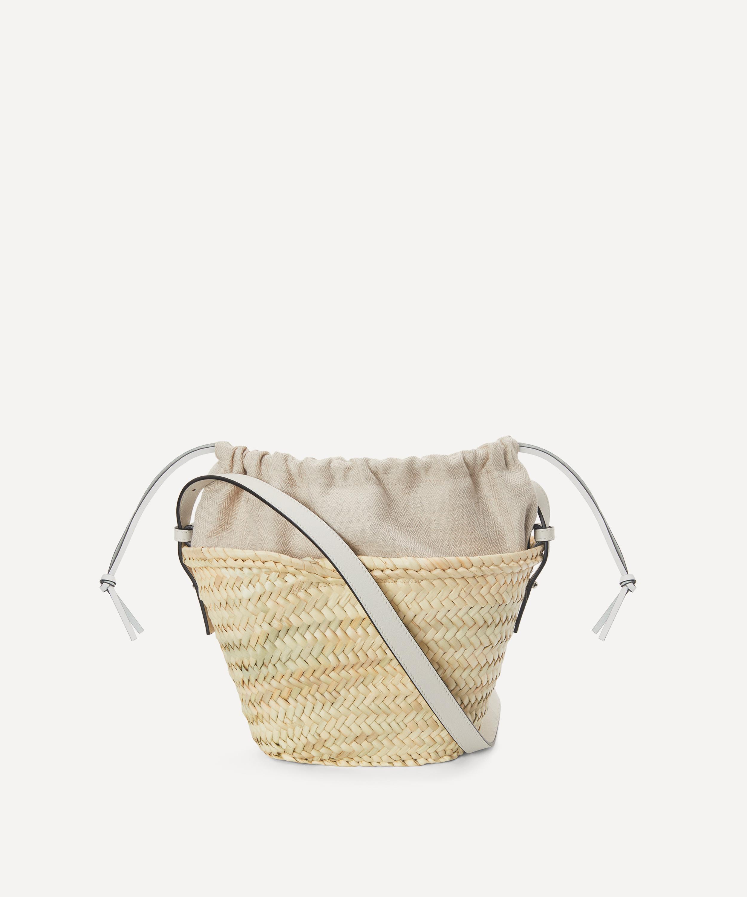 X Paula's Ibiza Drawstring Bucket Bag Natural And Tan