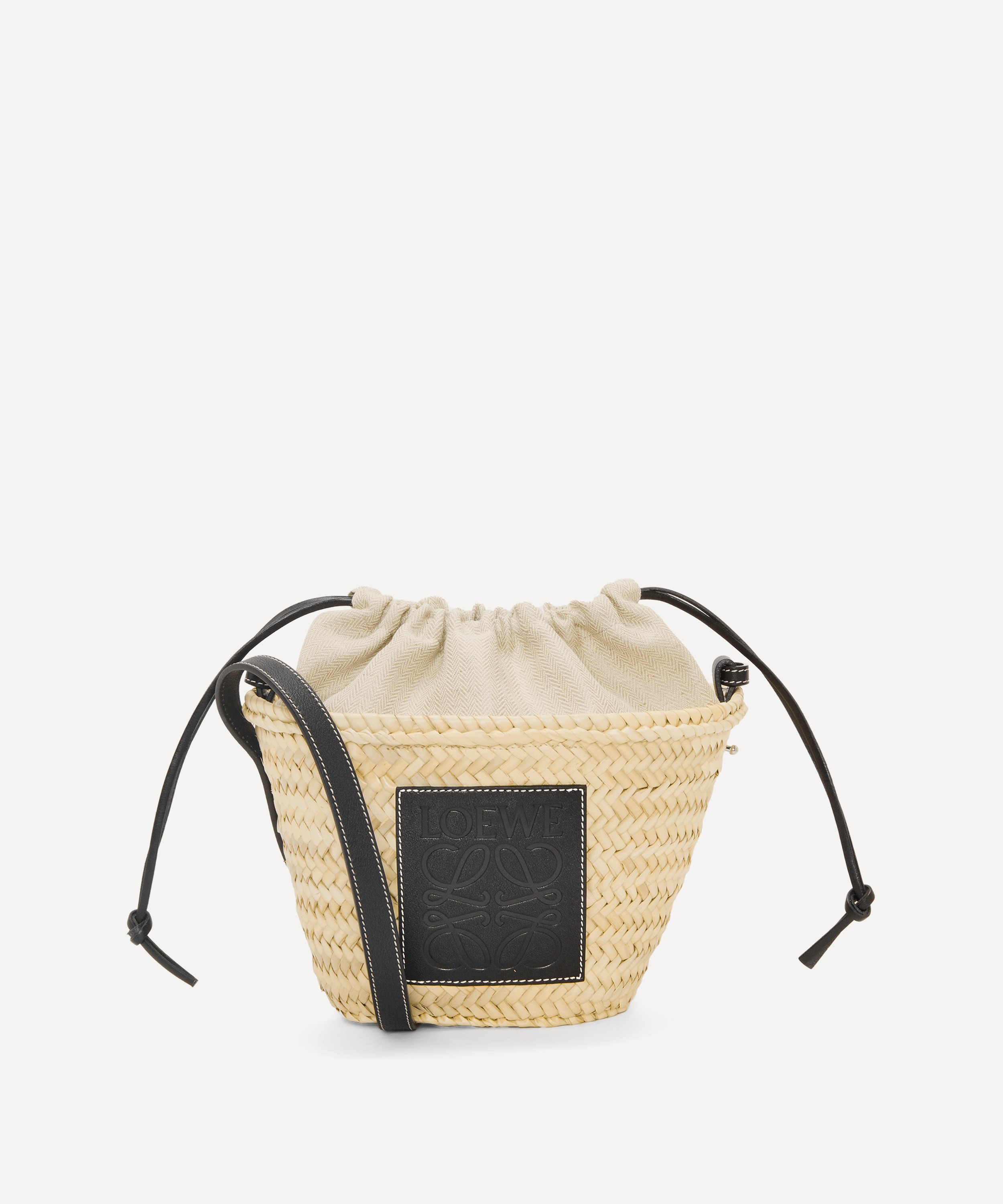 Loewe - x Paula’s Ibiza Drawstring Bucket Bag image number 3