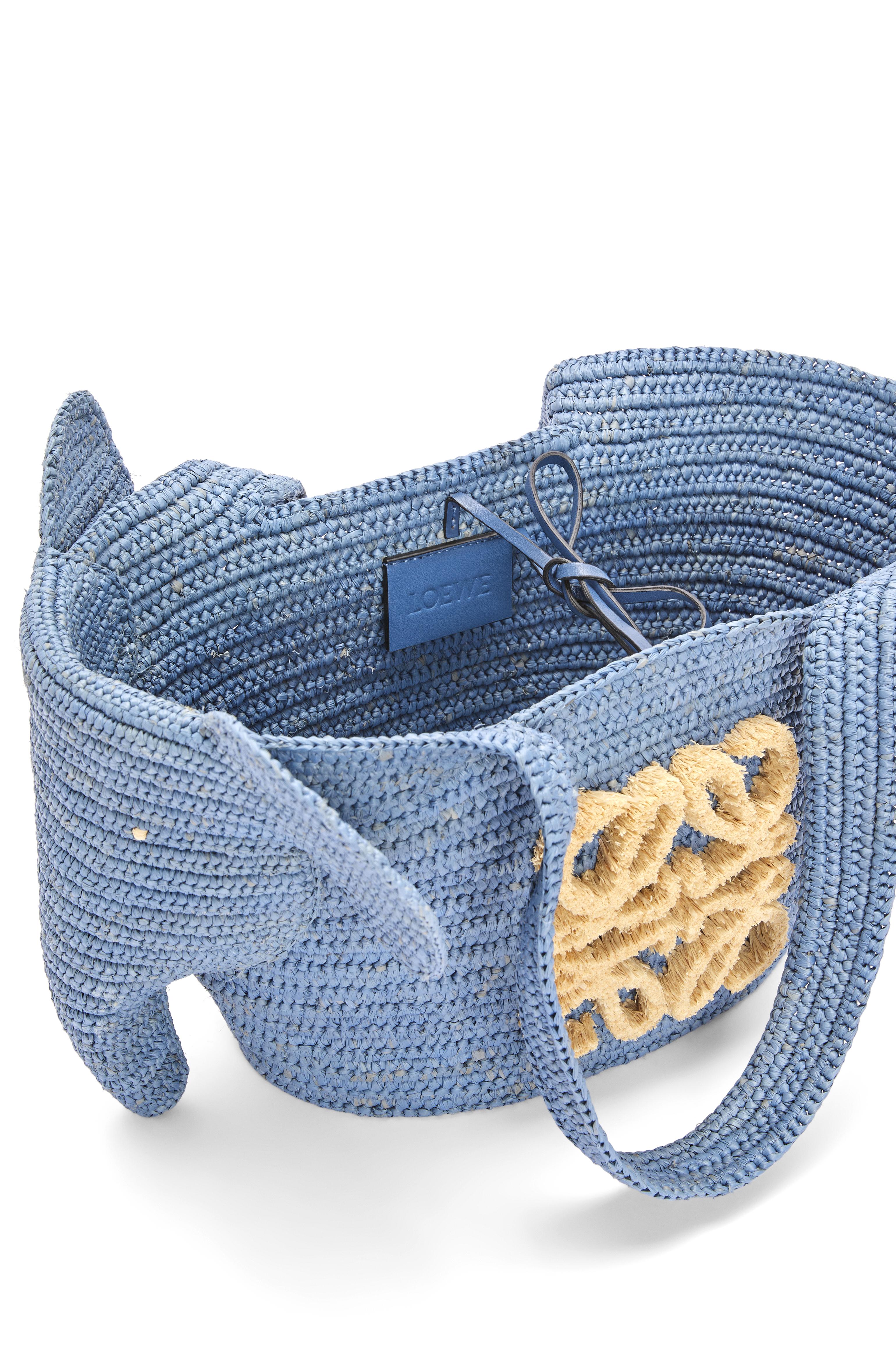 Loewe - x Paula’s Ibiza Small Elephant Basket Bag image number 2