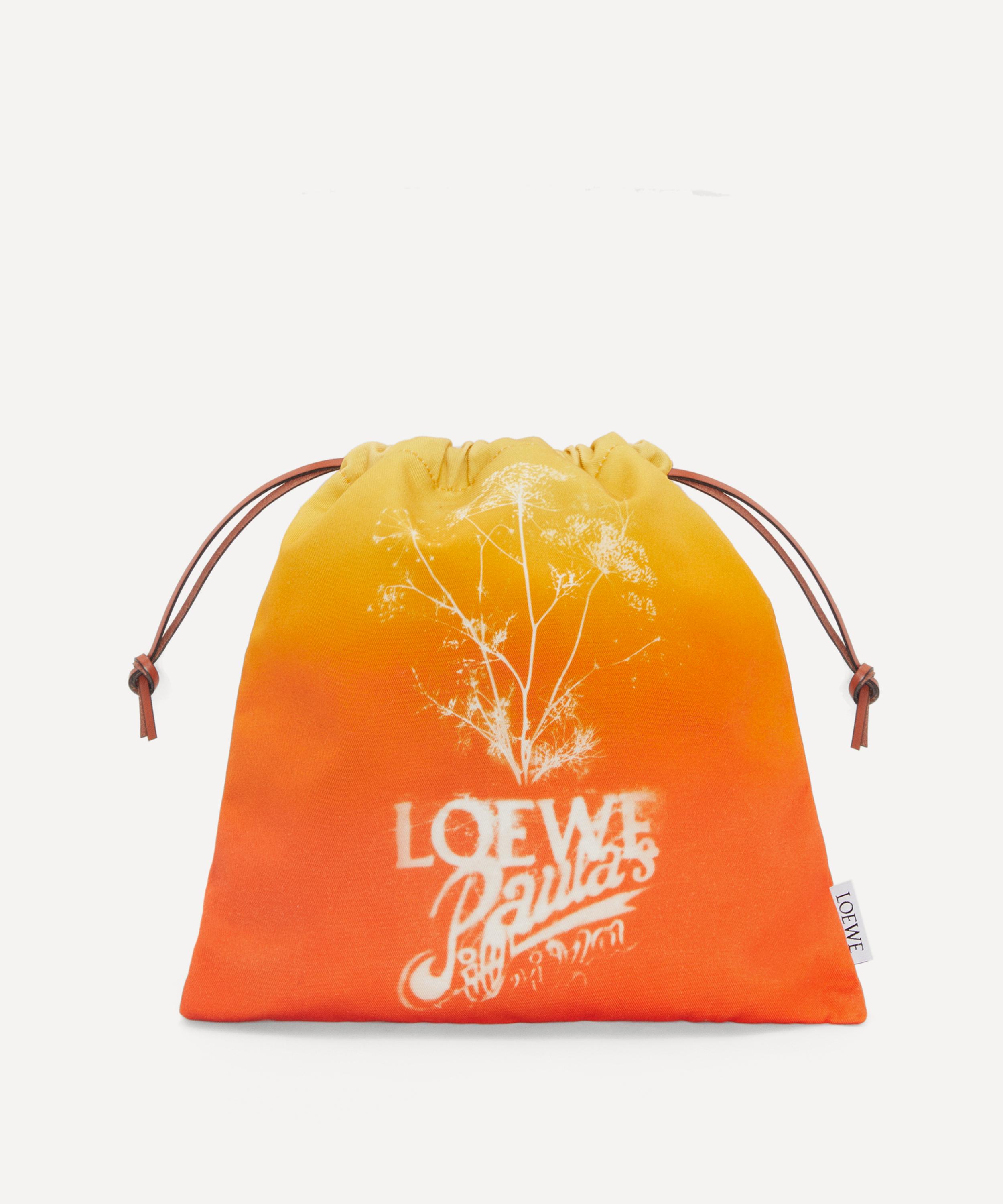 Loewe - x Paula’s Ibiza Fennel Drawstring Pouch image number 0