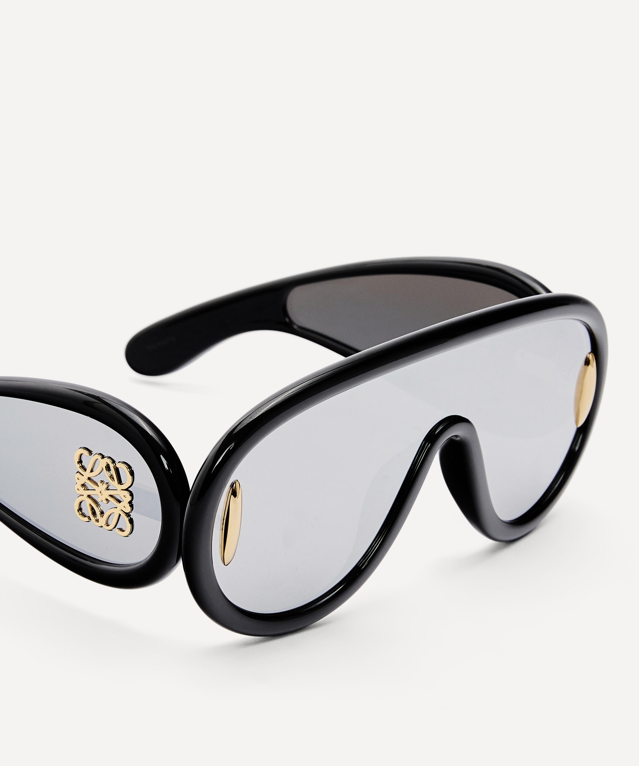 Loewe Small Mask Sunglasses in Black