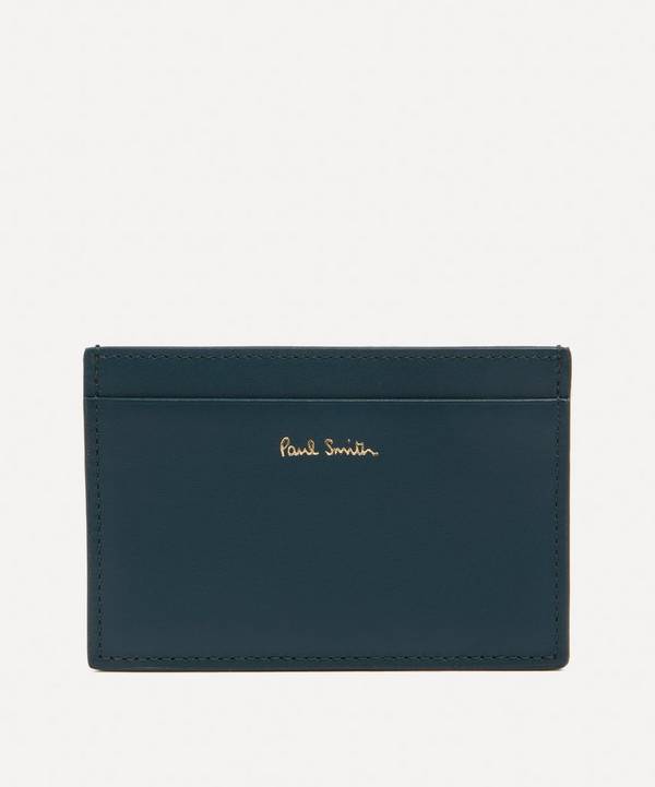 Paul Smith - Signature Stripe Leather Card Holder