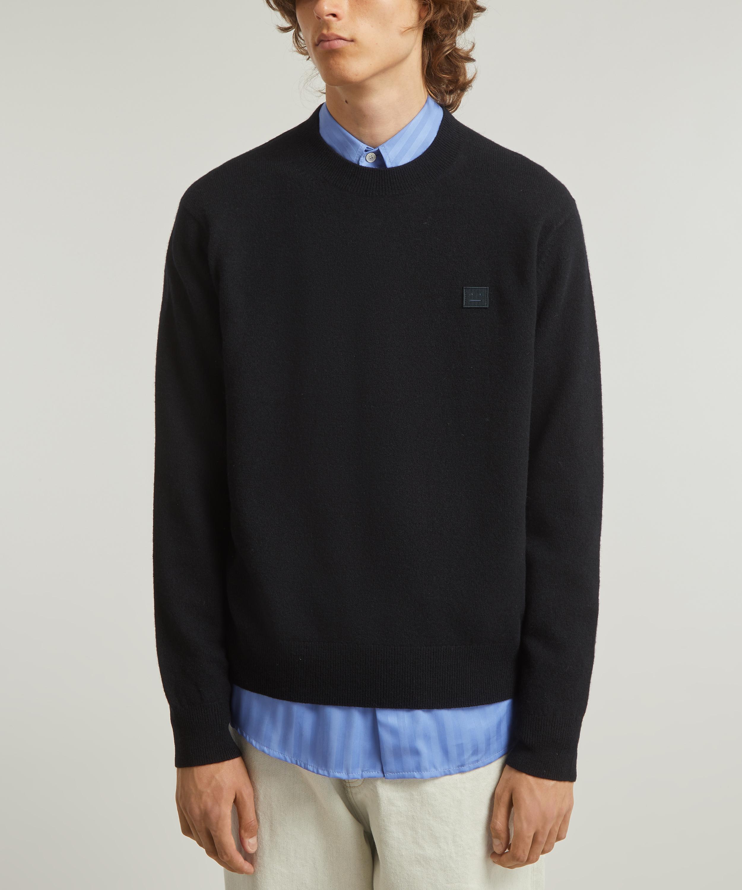 Acne Studios - Kalon Crew Neck Wool Sweashirt image number 2