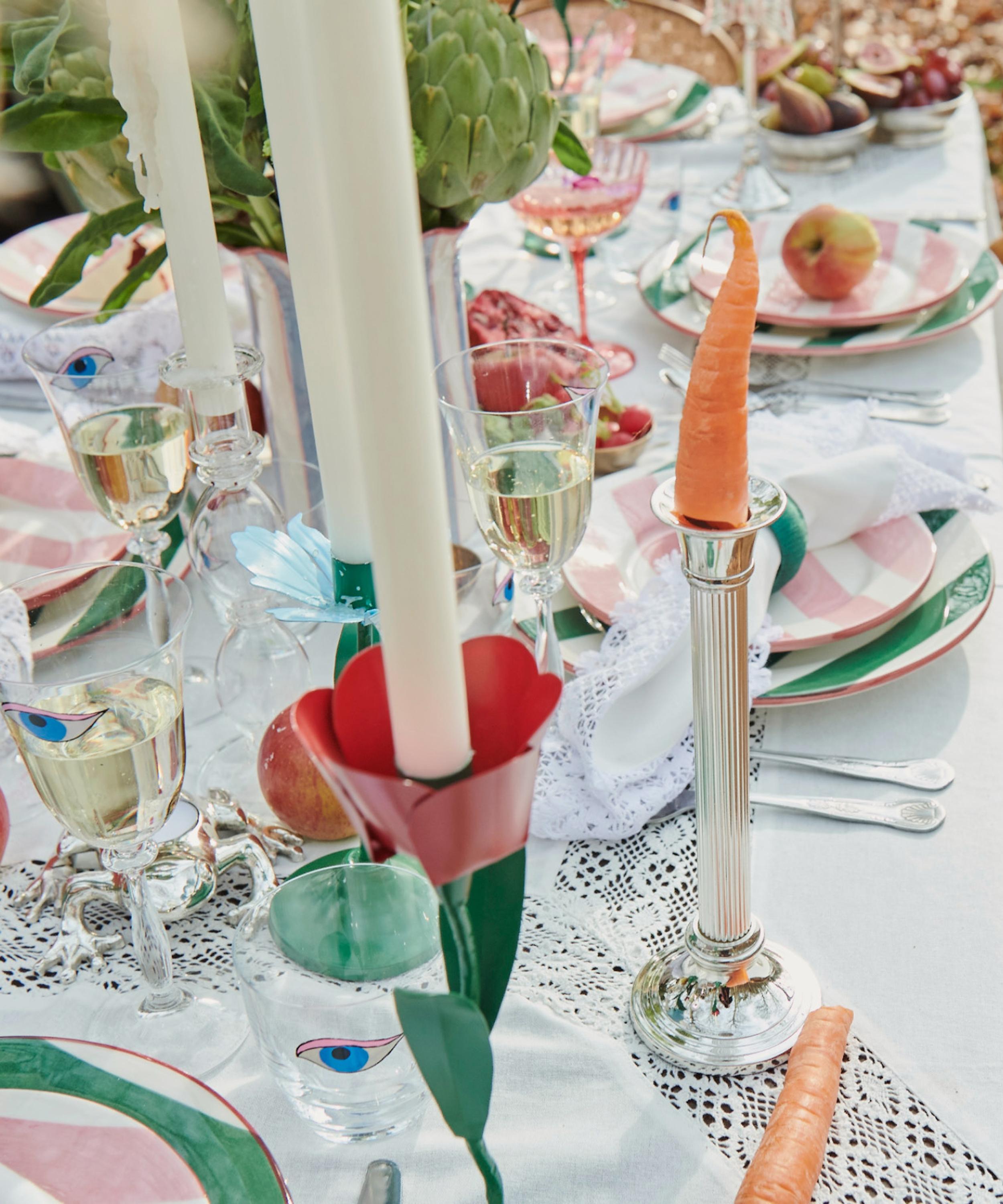 Anna + Nina - Column Candle Holder image number 1