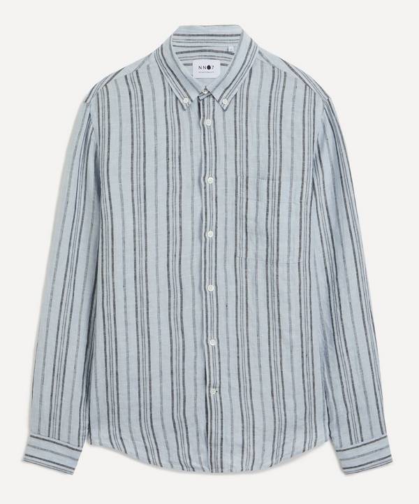 NN07 - Arne 5220 Striped Linen Shirt