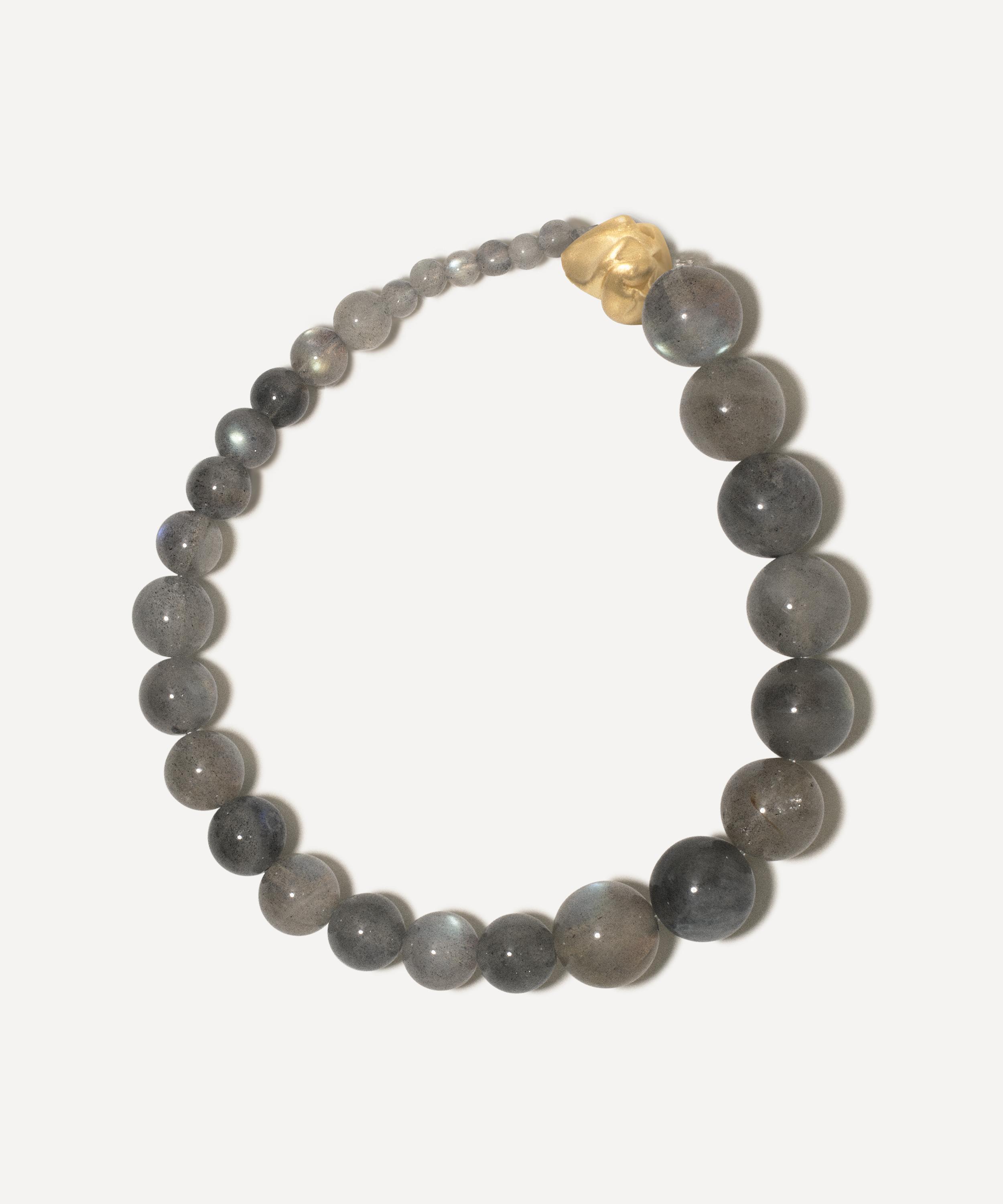 Completedworks - 14ct Gold-Plated Tidelands Labradorite Bead Bracelet