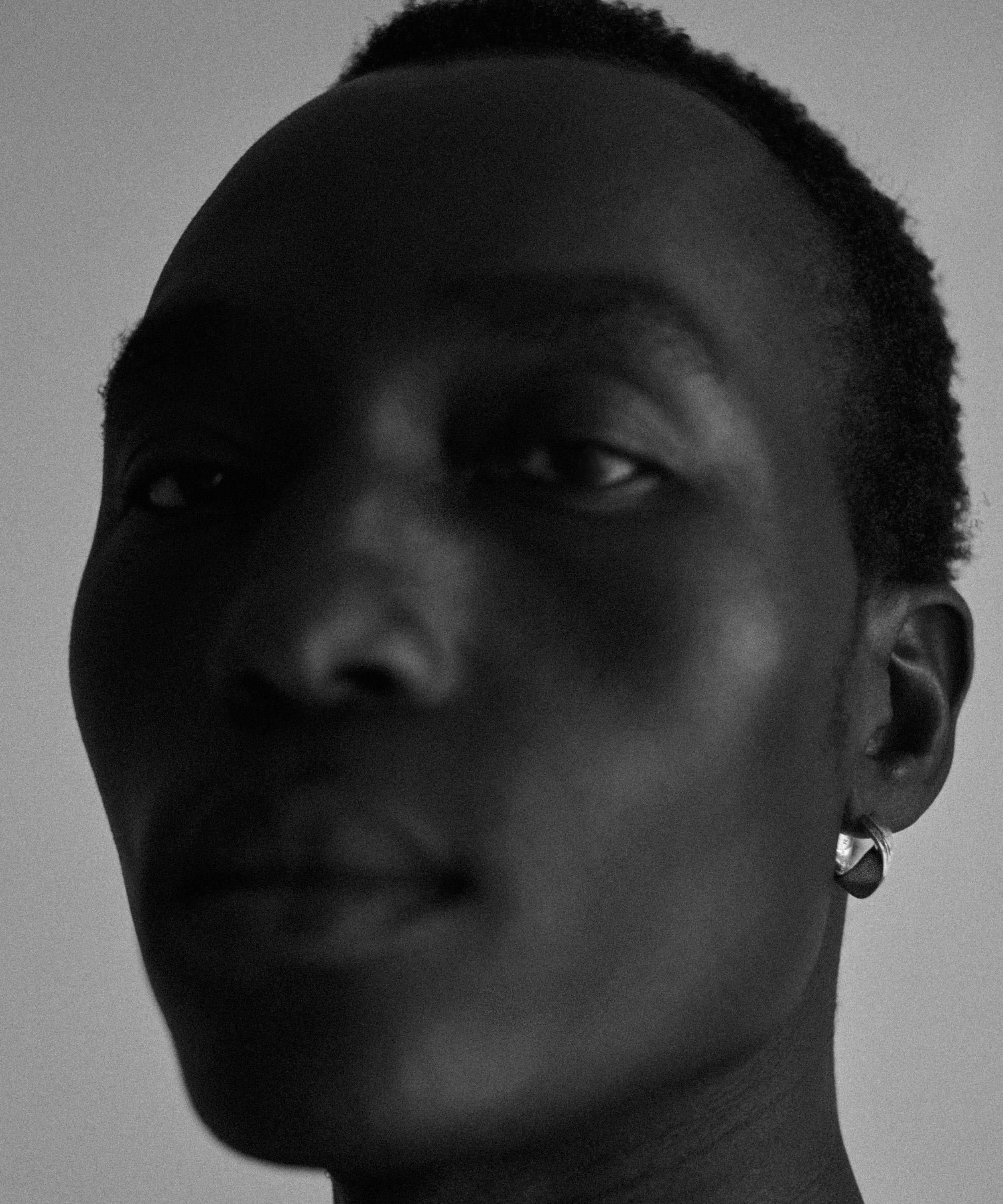 Completedworks - Sterling Silver Plume Hoop Earring image number 1