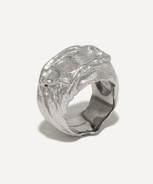 Completedworks - Rhodium-Plated Swarm Ring image number 0