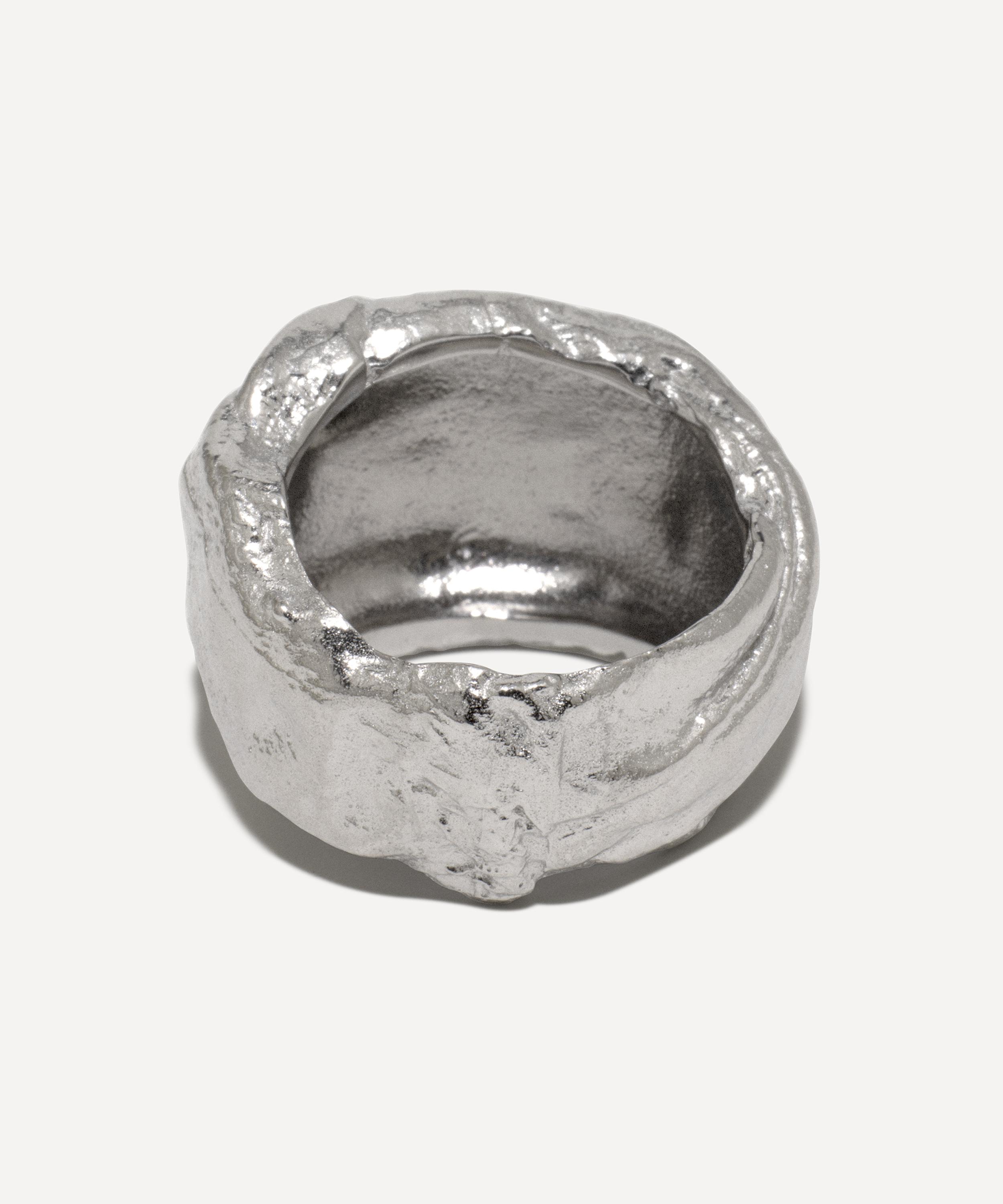 Completedworks - Rhodium-Plated Swarm Ring image number 2