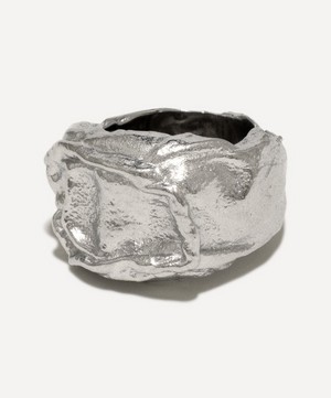 Completedworks - Rhodium-Plated Swarm Ring image number 3