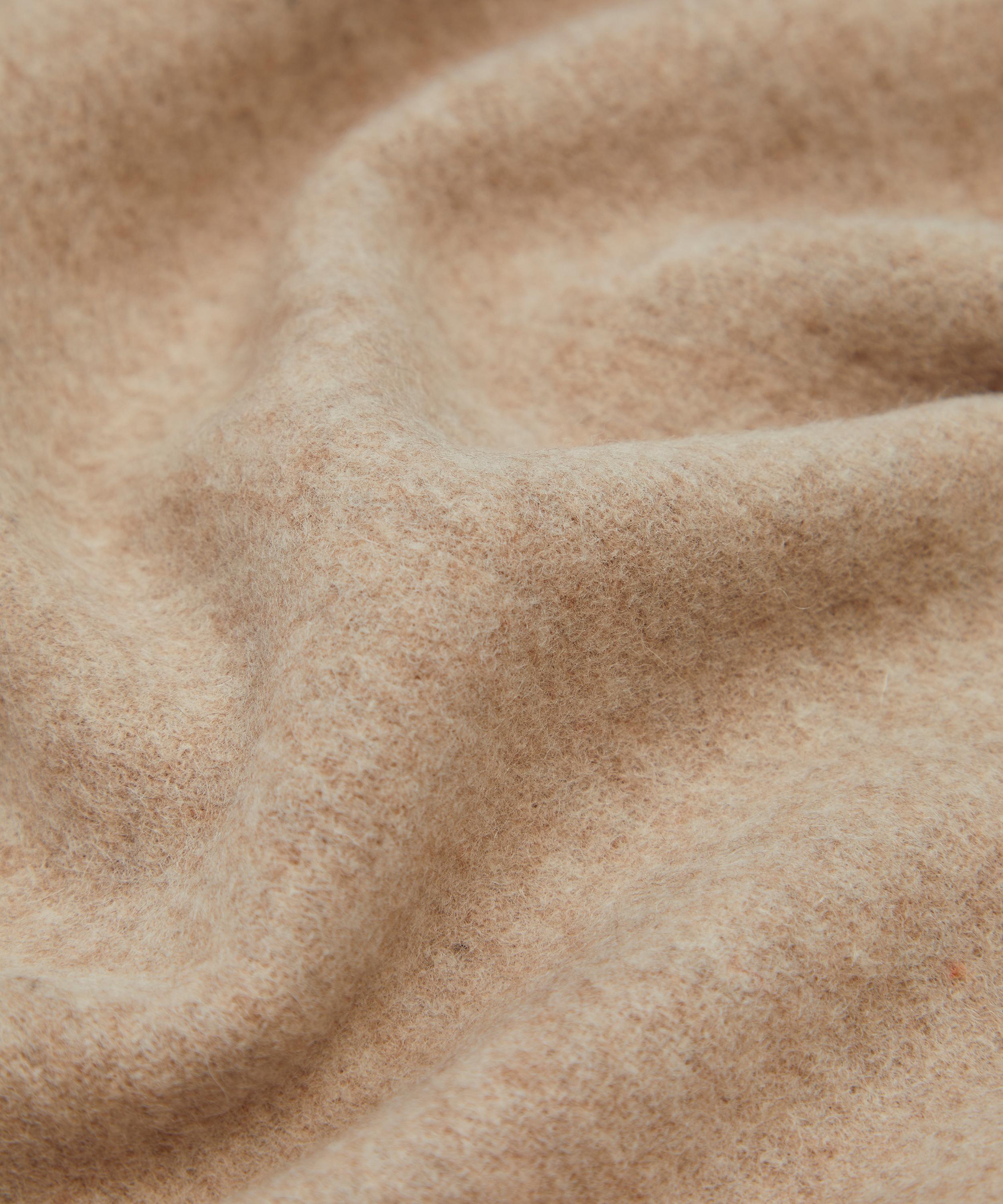 Acne Studios - Oversized Fringe Wool Scarf image number 3