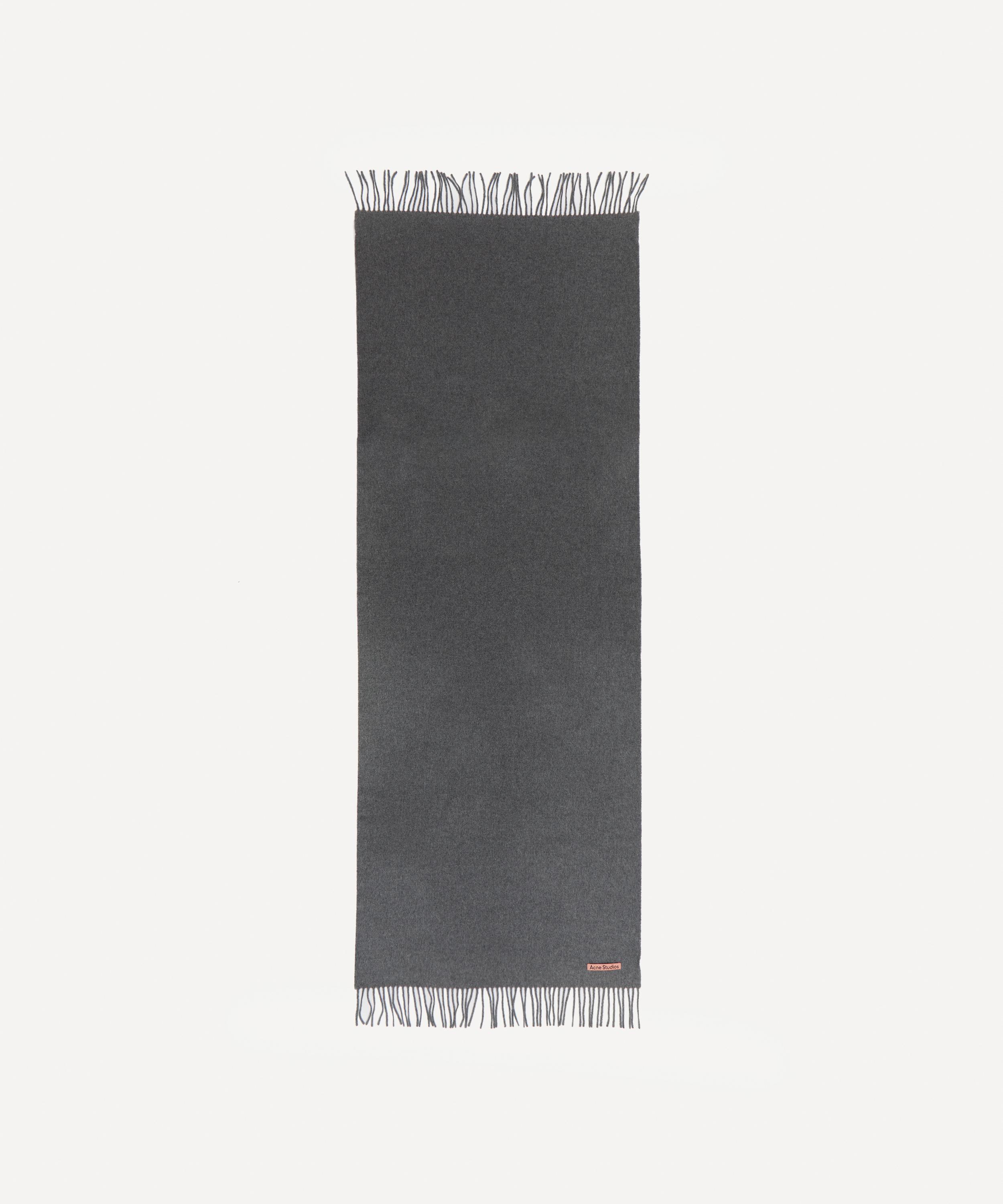 Acne Studios - Oversized Fringe Wool Scarf image number 1