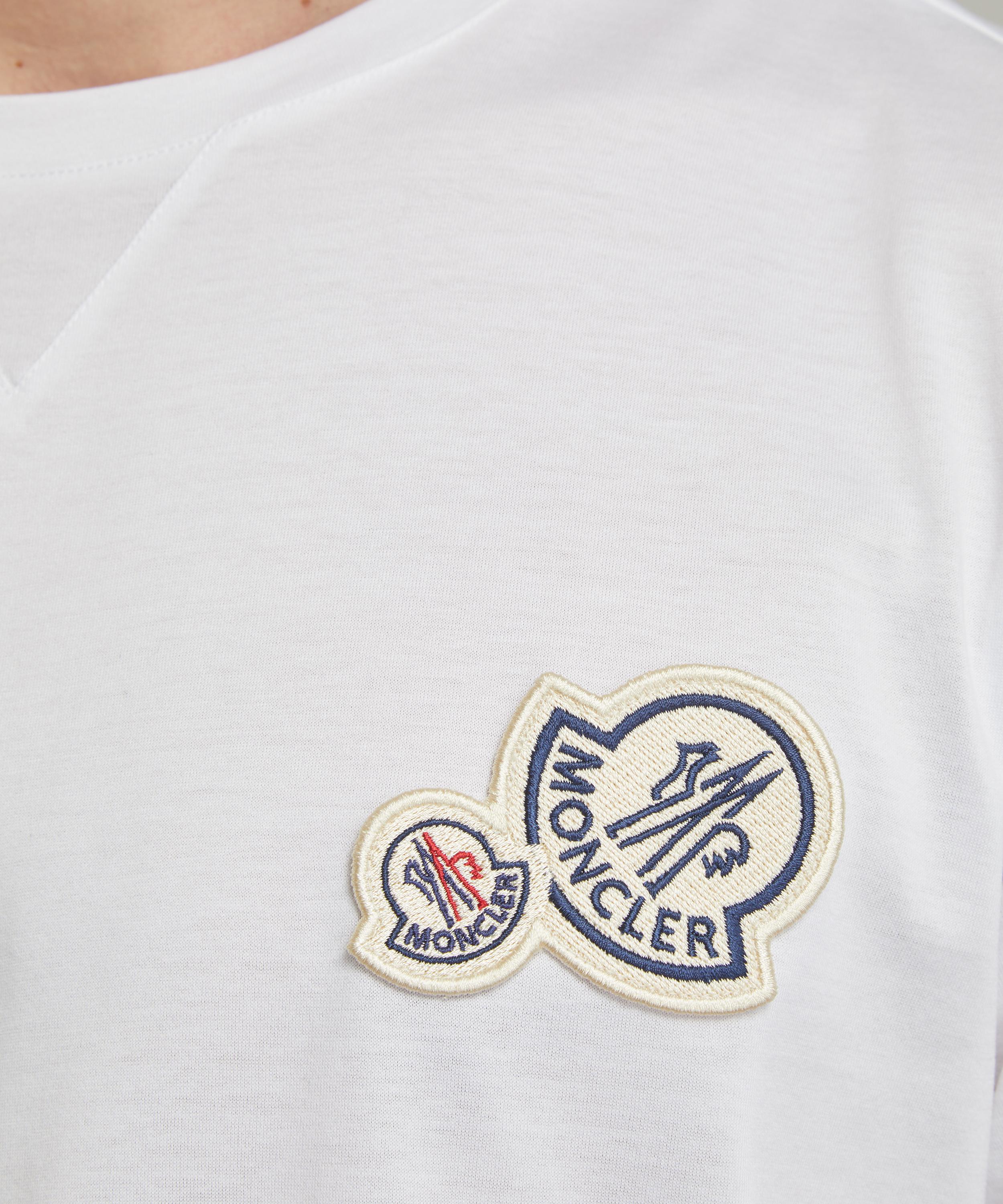 Moncler Double Logo Cotton T-Shirt | Liberty