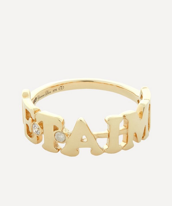 Yvonne Léon - 9ct Gold Bague Je T’aime Ring image number null
