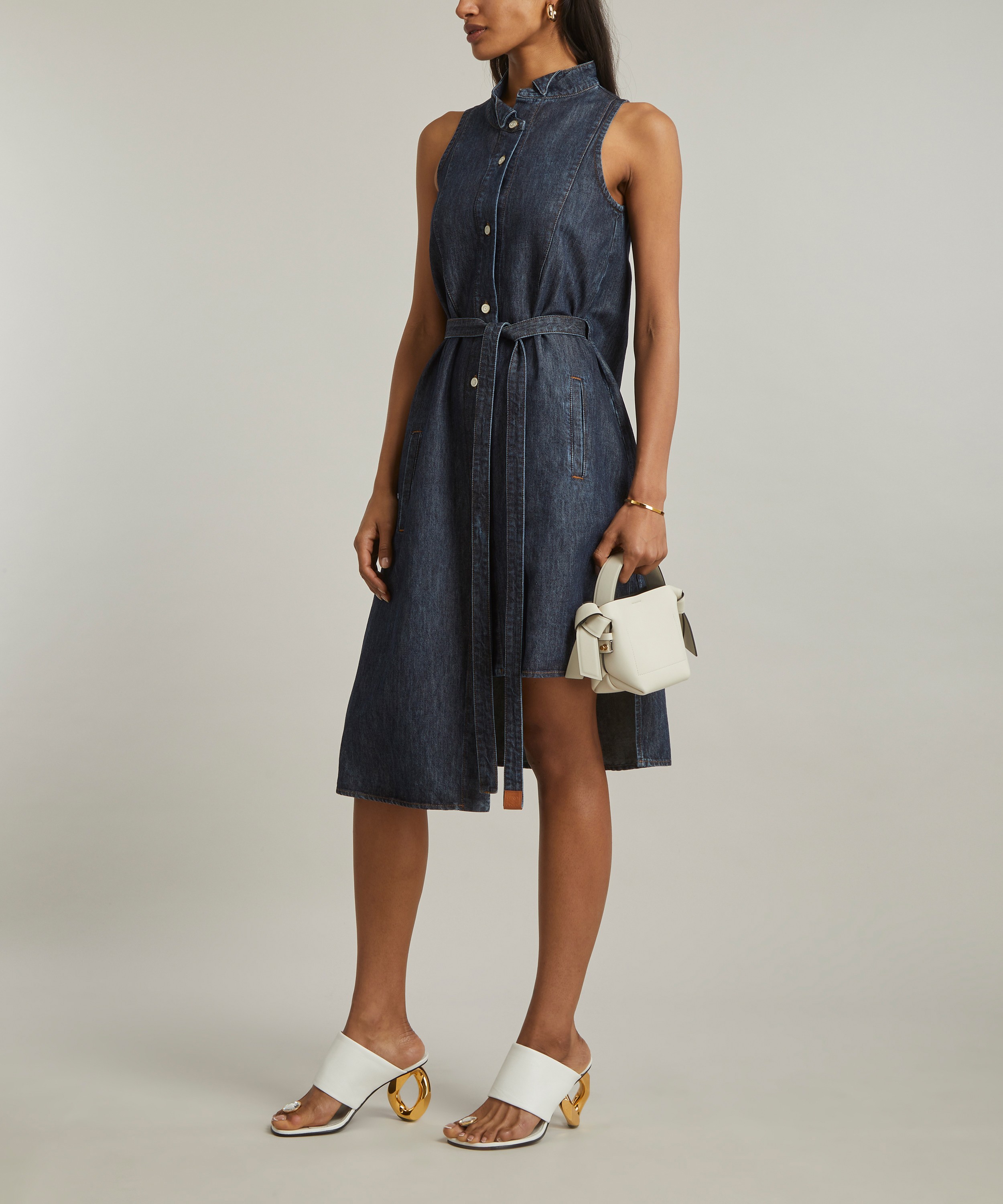 Asymmetrical mini-dress by discount spanish label loewe