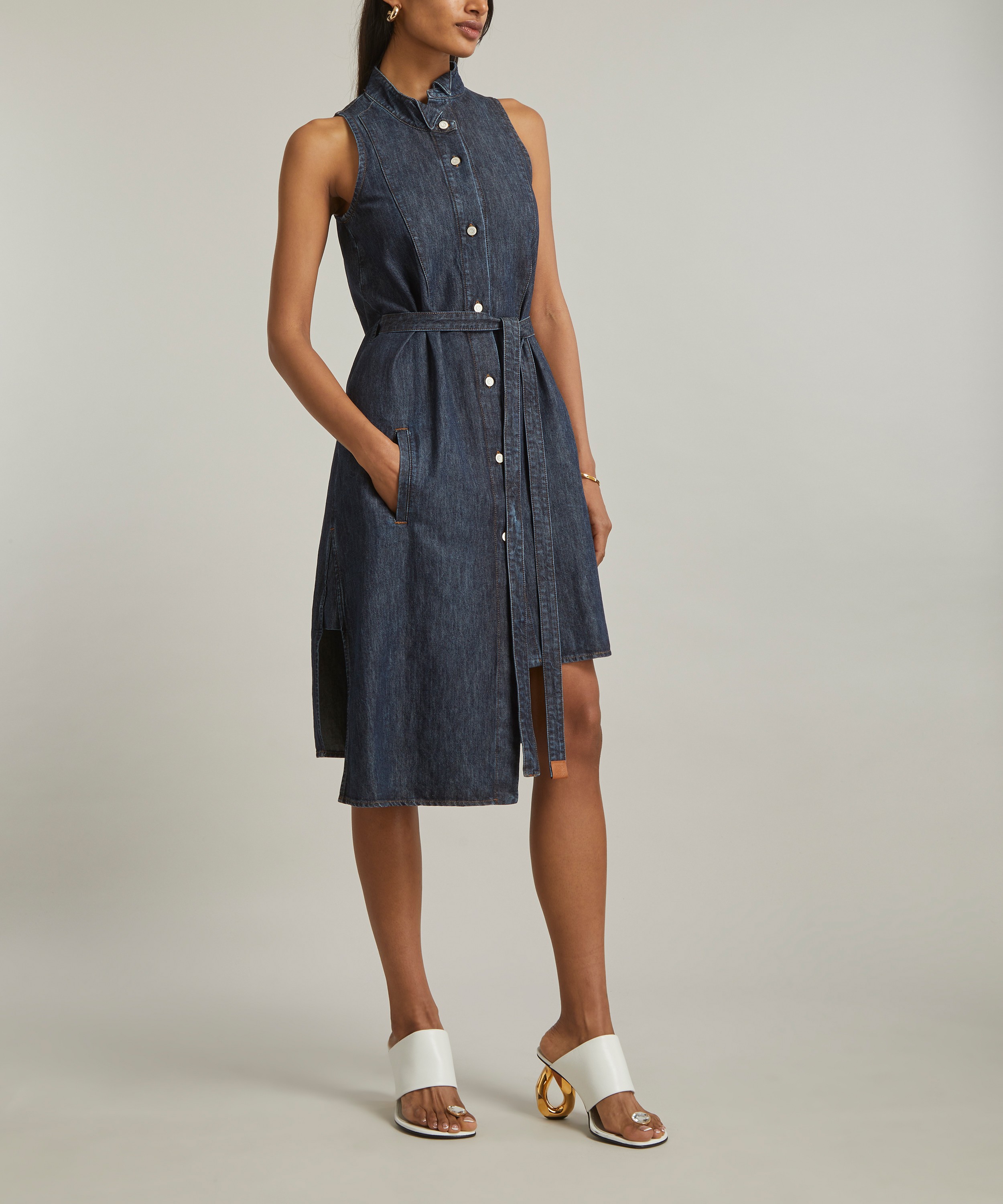 Asymmetrical mini-dress by discount spanish label loewe