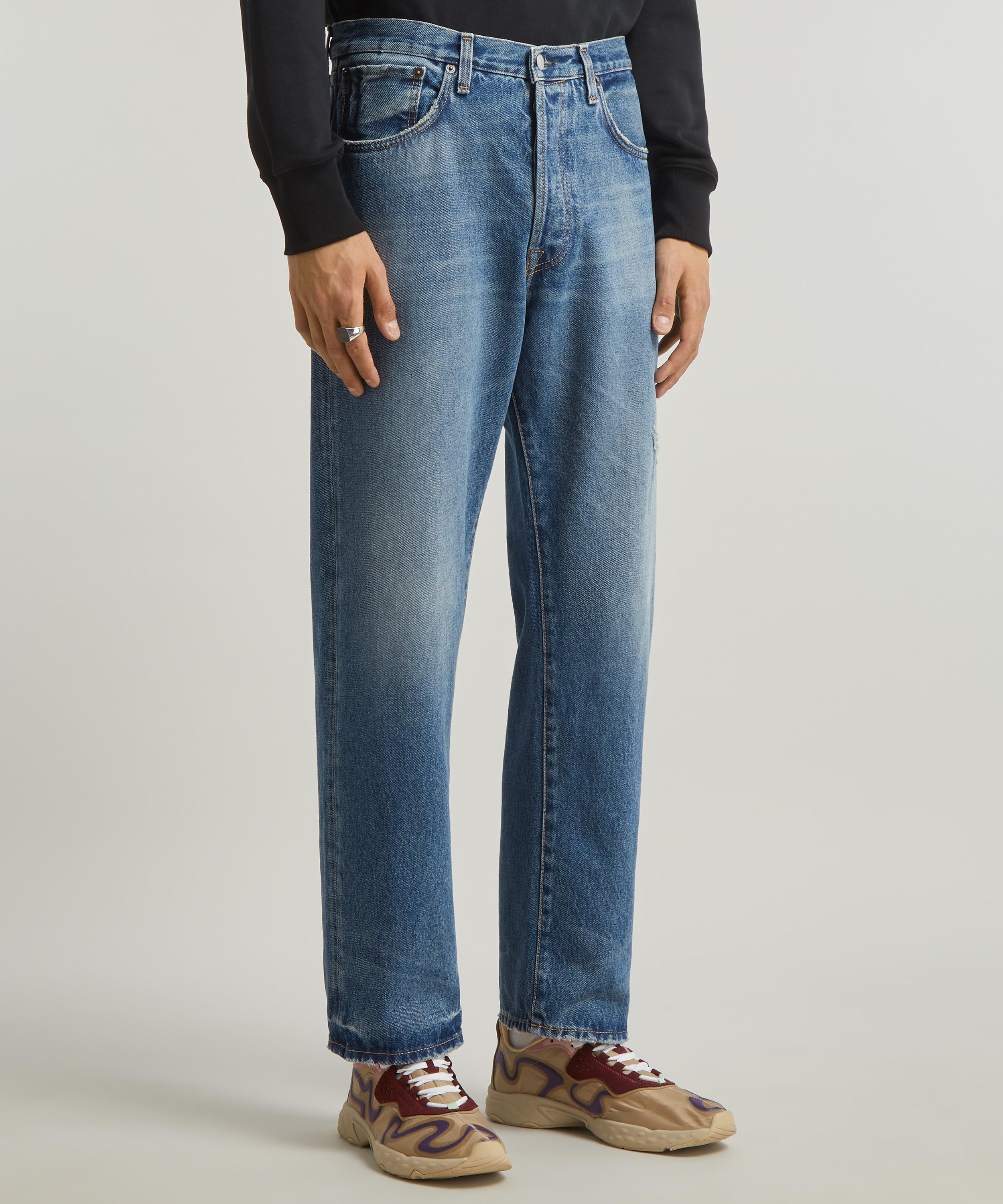 REGULAR-FIT JEANS - Mid-blue