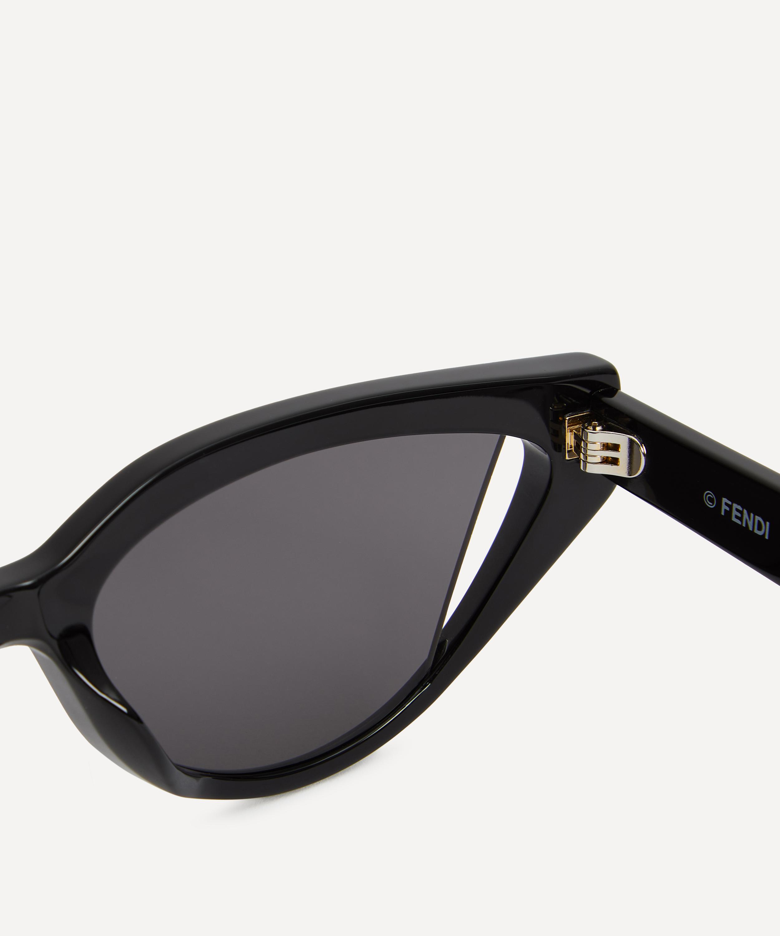 Fendi Way Cat Eye Sunglasses in Black - Fendi