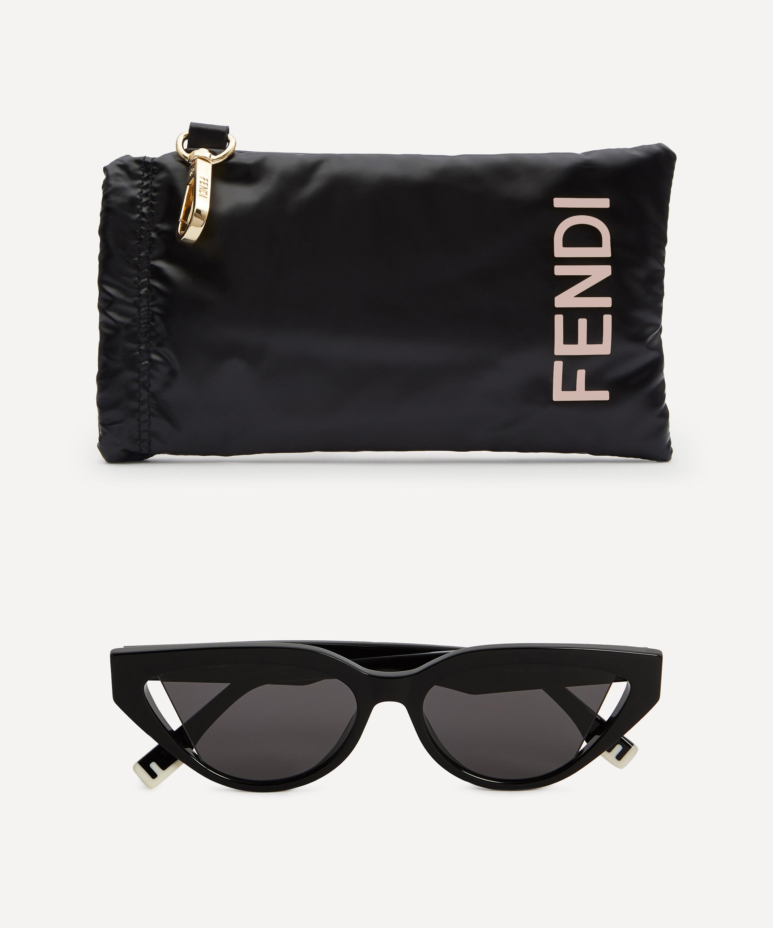 Fendi Way Cat Eye Sunglasses in Black - Fendi