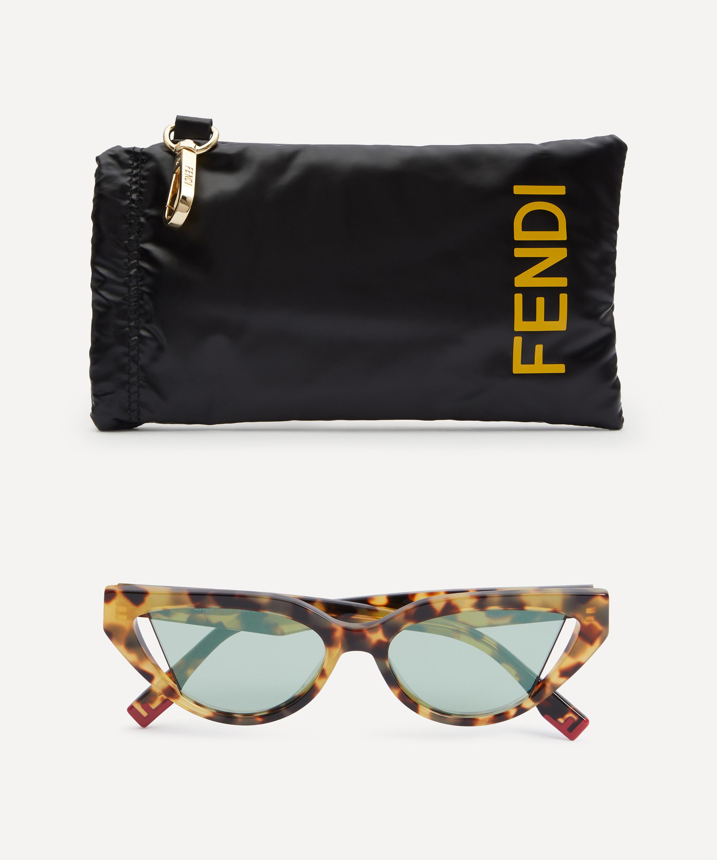 Fendi cutout cat outlet eye sunglasses