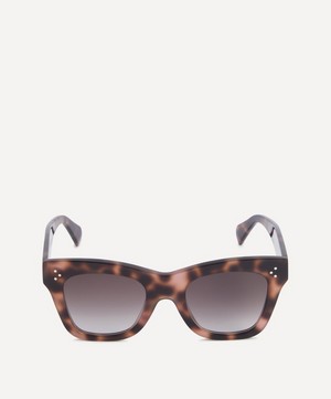 Celine - Chunky Cat-Eye Acetate Sunglasses image number 0