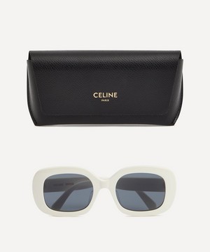 Celine - Triomphe Round Acetate Sunglasses image number 3