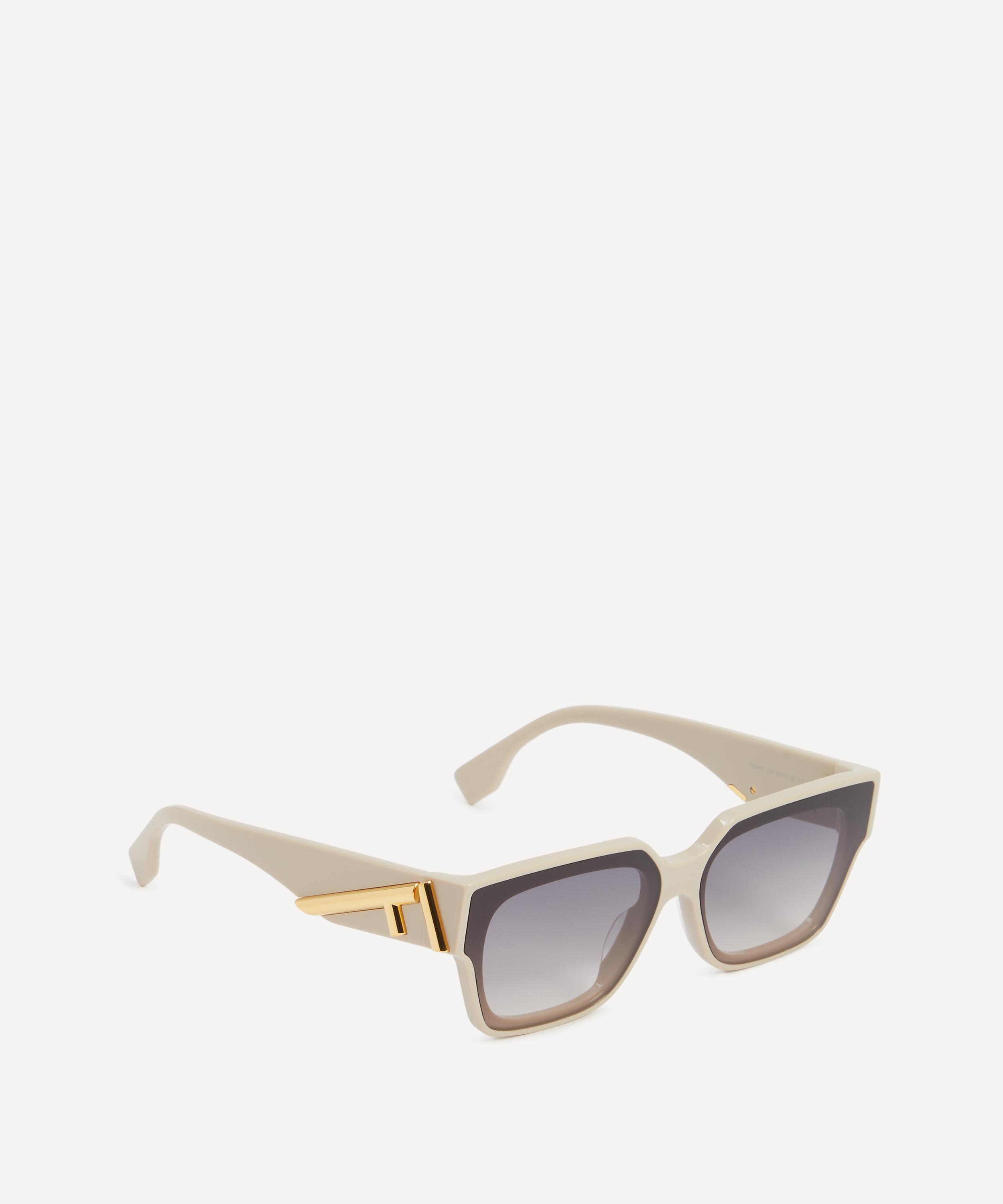 Fendi - Fendi First Angular Acetate Sunglasses image number 1