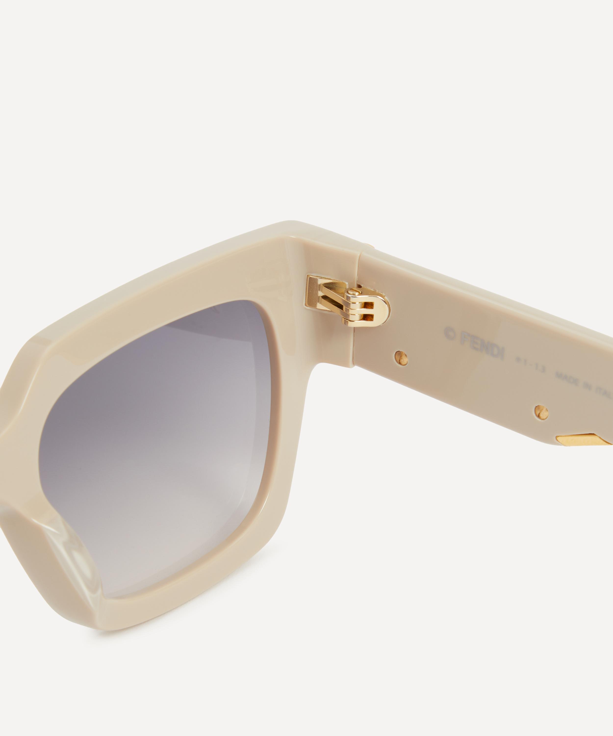 Fendi - Fendi First Angular Acetate Sunglasses image number 2
