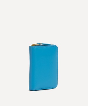 Comme Des Garçons - Classic Blue Leather Wallet image number 1