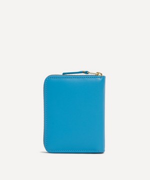 Comme Des Garçons - Classic Blue Leather Wallet image number 2