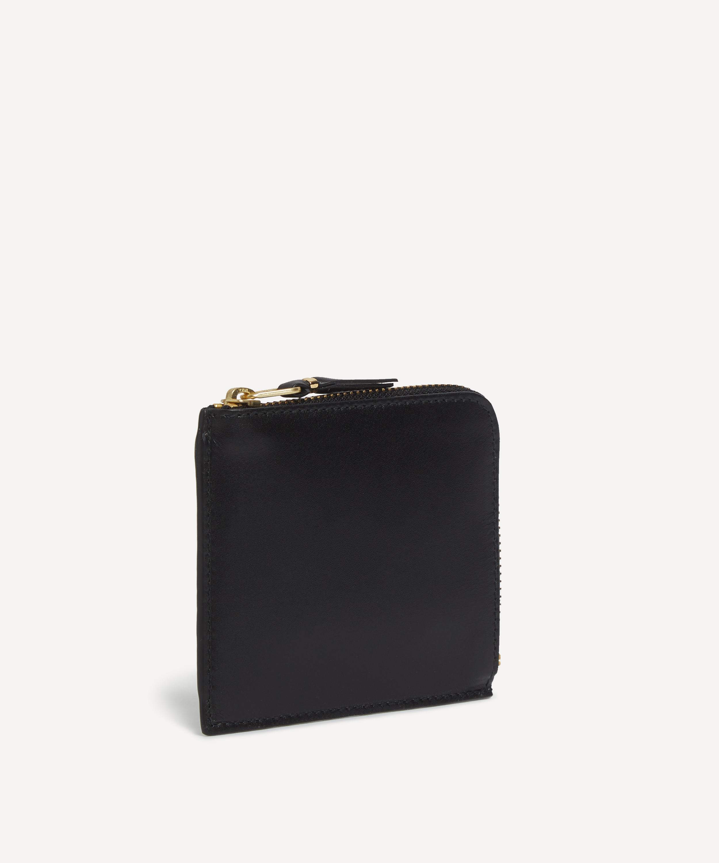 Comme des hot sale garcons leather wallet