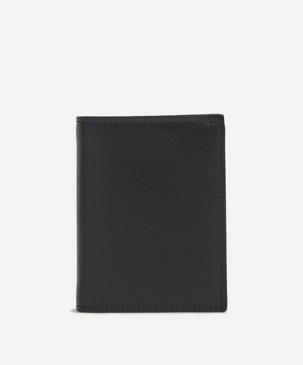 Comme Des Garçons - Classic Print Polka Dot Leather Wallet image number null