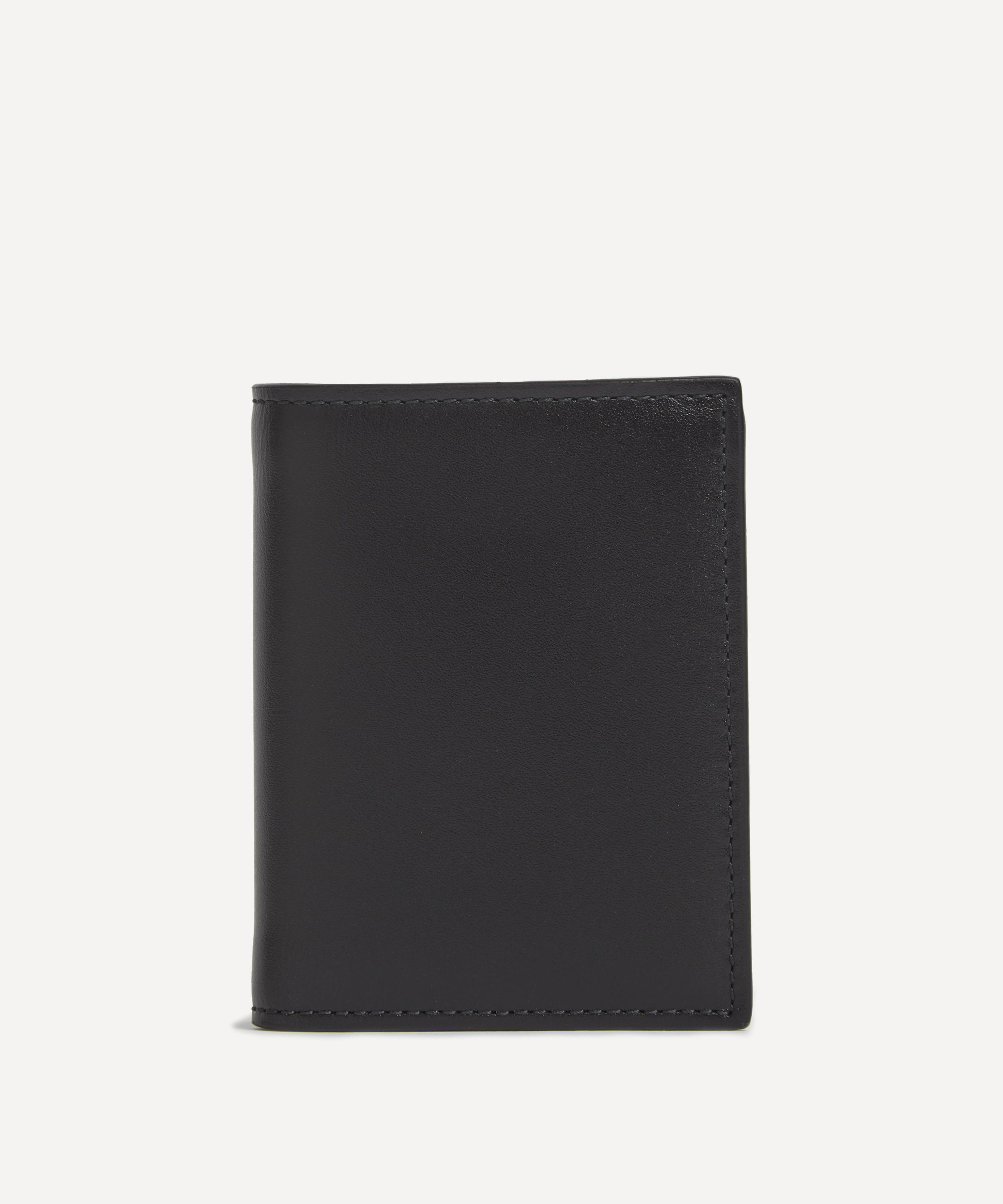 Comme Des Garçons - Classic Print Polka Dot Leather Wallet image number 0