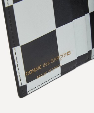 Comme Des Garçons - Classic Print Polka Dot Leather Wallet image number 3