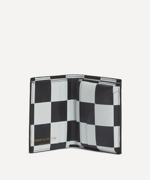 Comme Des Garçons - Classic Print Polka Dot Leather Wallet image number 4