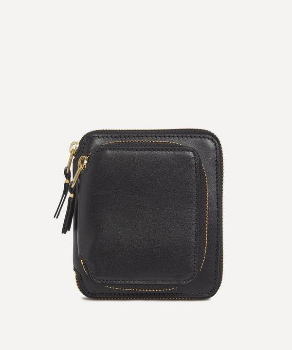Comme Des Garçons - Outside Pocket Line Leather Wallet image number null