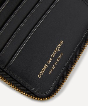 Comme Des Garçons - Outside Pocket Line Leather Wallet image number 4
