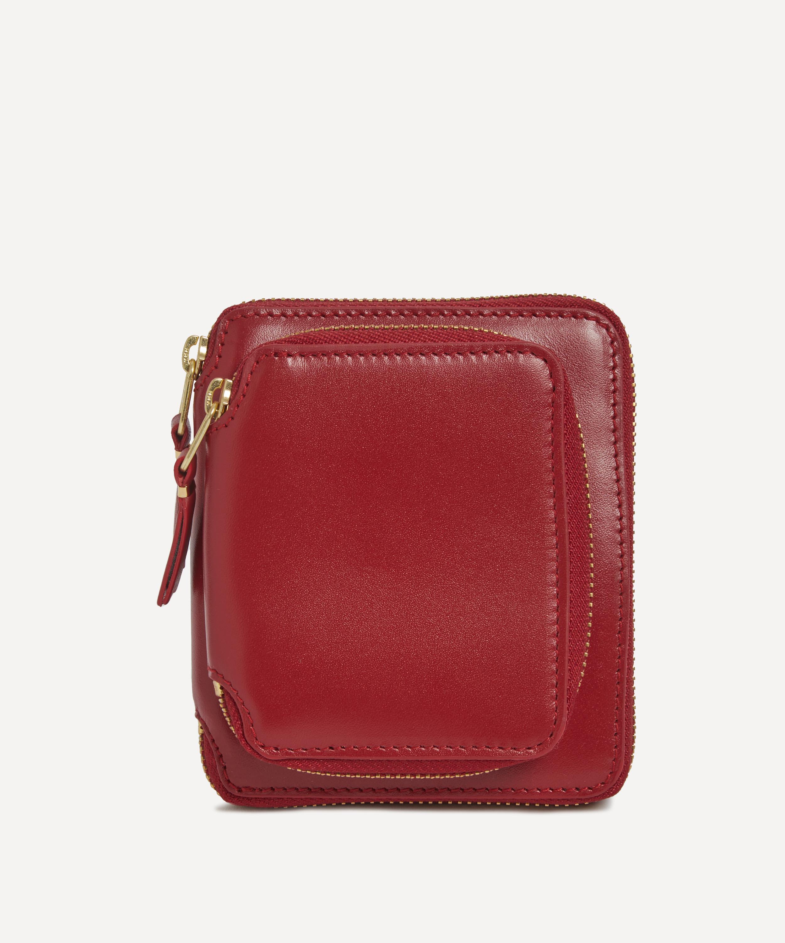 Comme Des Garçons - Outside Pocket Line Leather Wallet