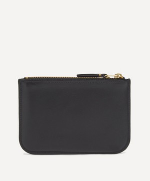 Comme Des Garçons - Outside Pocket Line Slim Leather Wallet image number 2