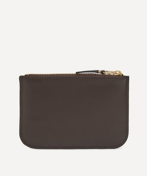 Comme Des Garçons - Outside Pocket Line Slim Leather Wallet image number 2