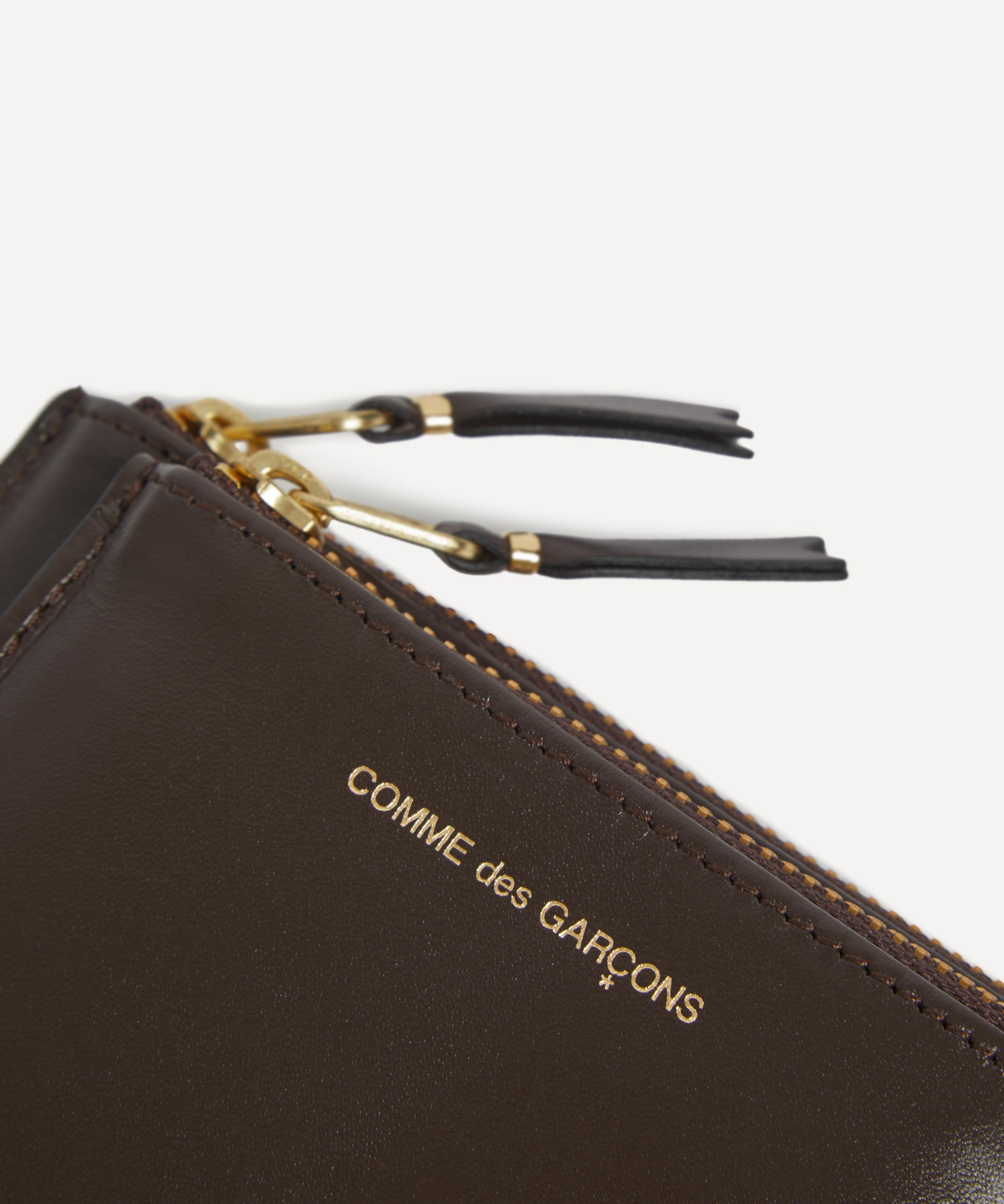 Comme Des Garçons - Outside Pocket Line Slim Leather Wallet image number 3
