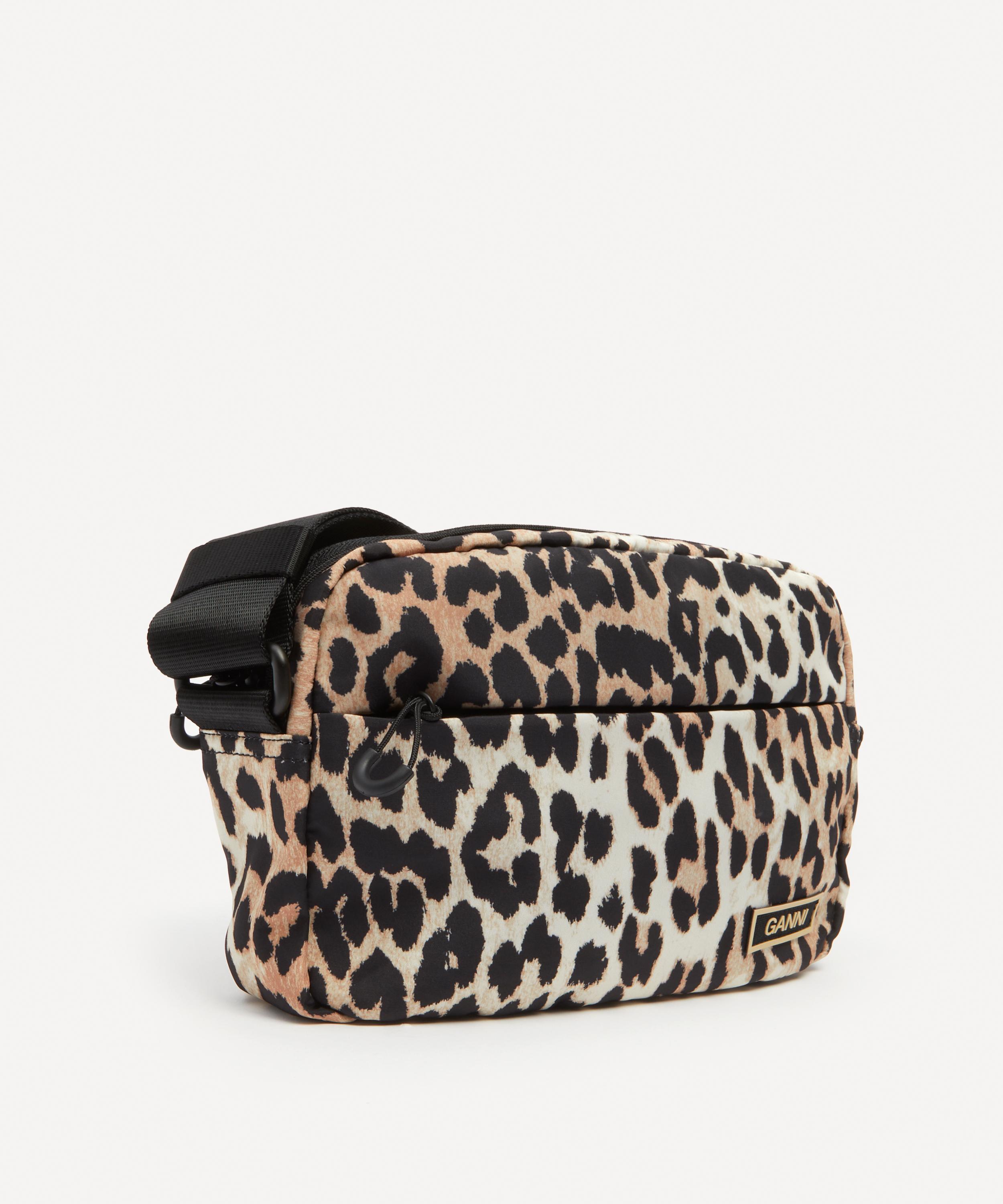 Ganni bum bag outlet leopard